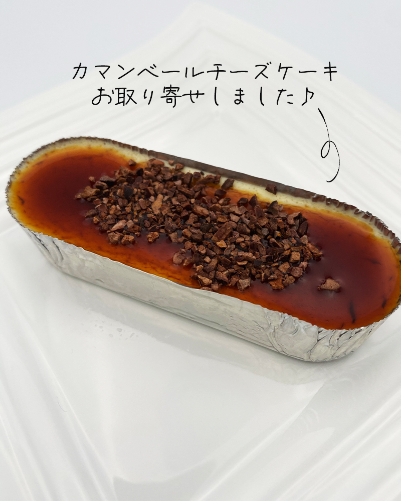 カカオダストチーズケーキ